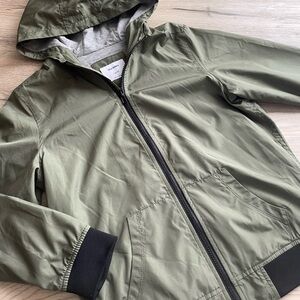 NEW | Old Navy | Army Green Lightweight Jacket | Windbreaker | Boys L (10-12)